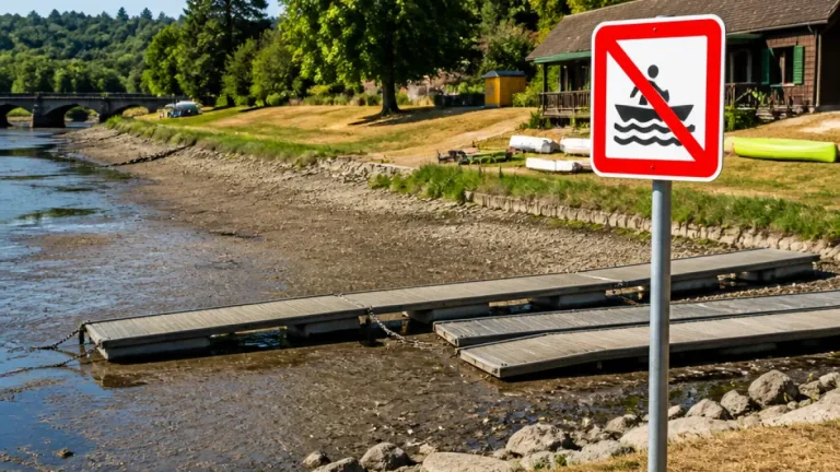 Sécheresse dans le Calvados : interdiction temporaire des activités nautiques sur l'Orne et plans d'eau