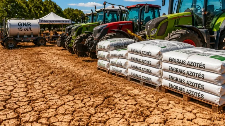 Sécheresse dans le Tarn : aides accélérées, prolongation du GNR et soutien aux engrais pour les agriculteurs