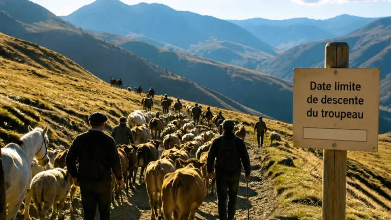 Sécheresse dans les Hautes‑Pyrénées : descentes anticipées des troupeaux pour protéger les estives