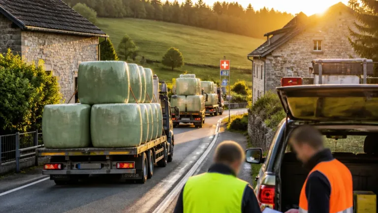 Sécheresse et raréfaction du fourrage : un commerce illégal entre la France et la Suisse inquiète le Doubs