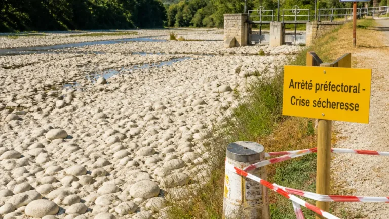 Sécheresse : le bassin Loire placé au niveau « crise », l’Ardèche renforce les restrictions d’eau