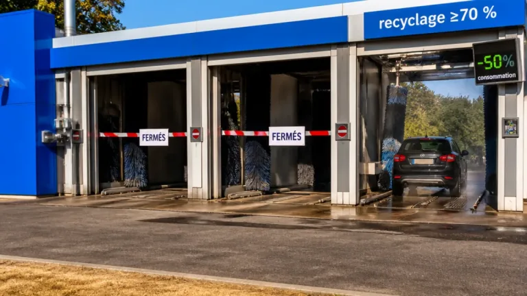 Sécheresse : les stations de lavage des Côtes‑d’Armor autorisées à rouvrir partiellement sous conditions strictes
