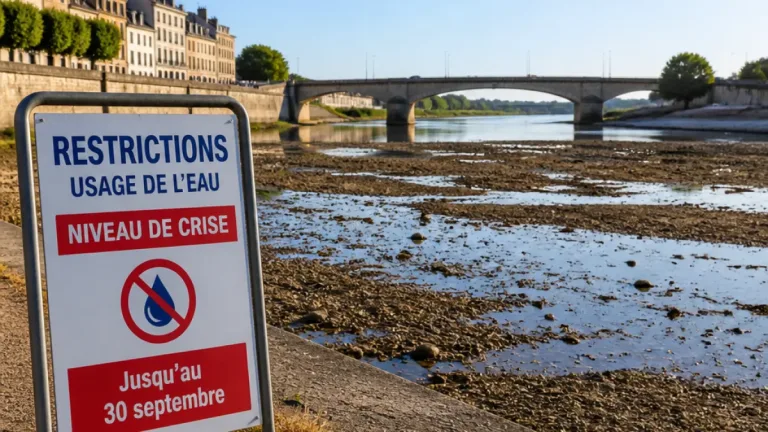 Sécheresse : Mâcon et six bassins de Saône‑et‑Loire placés au niveau de crise jusqu'au 30 septembre
