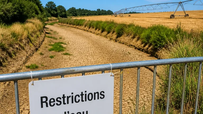 Sécheresse : renforcement des restrictions d'eau dans le Nord et le Pas-de-Calais