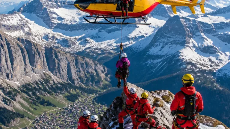 Secours héliporté pour une randonneuse bloquée au pic de Saint‑André (2 608 m)