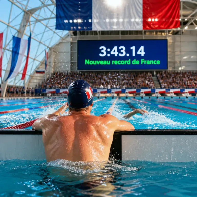 Léon Marchand sacré sur 400 m nage libre, record de France et deuxième or européen