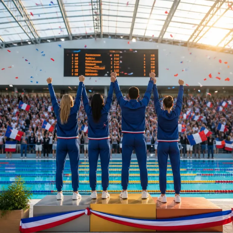 Les Bleus enflamment Paris : le relais mixte 4x100 quatre nages décroche l'or