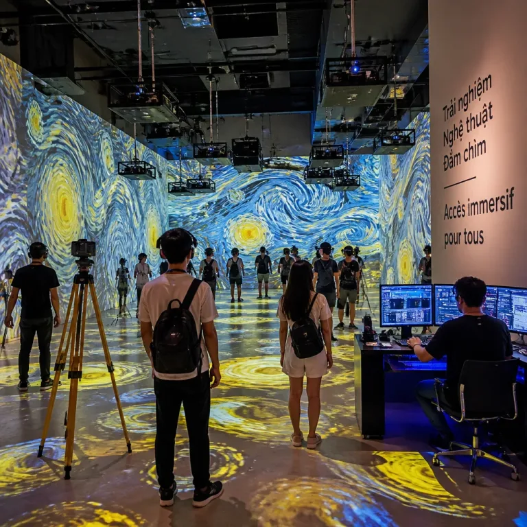 À Hanoï, une exposition Van Gogh mise sur la technologie immersive pour repenser l’accès à l’art