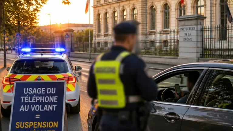 Téléphone au volant : la Drôme applique la suspension administrative du permis dès le 1er septembre