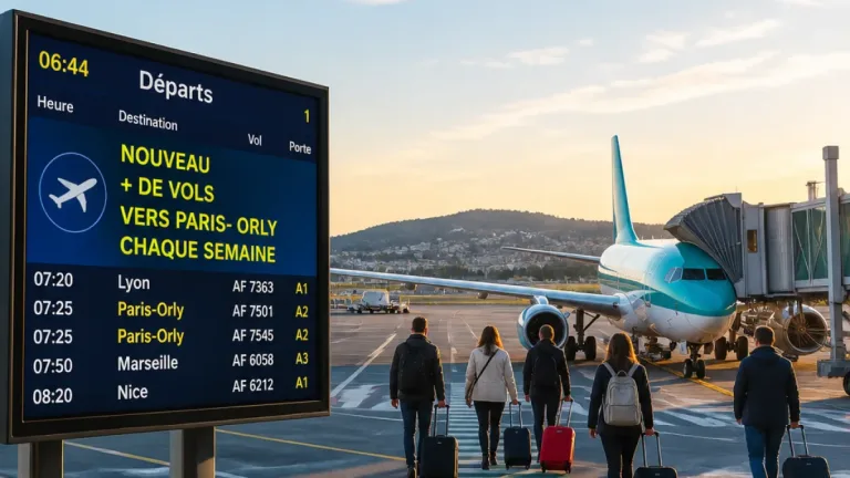 Toulon : Transavia augmente les rotations vers Paris-Orly dès novembre, une bouffée d'air pour l'aéroport