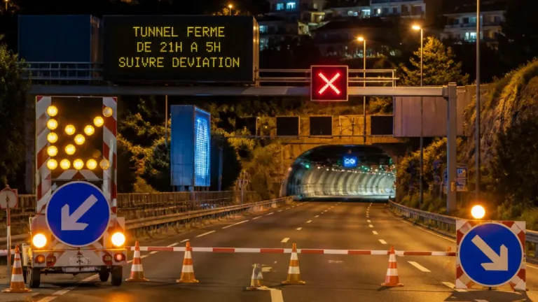 Travaux : l’A57 et le tunnel de Toulon fermés plusieurs nuits du 21 au 25 septembre