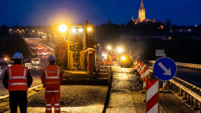 Travaux nocturnes sur la RN 174 près de Saint-Lô : les modalités et les perturbations annoncées