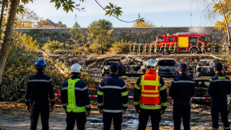 Trois hectares partis en fumée aux Îles noires à La Riche, l'origine de l'incendie inconnue