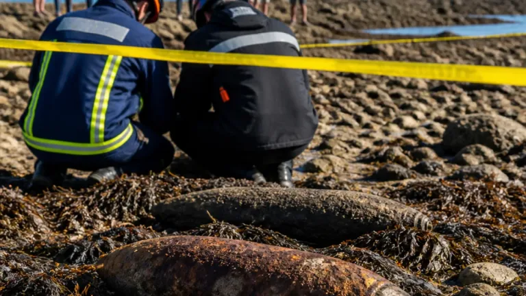 Troisième engin explosif retrouvé en dix jours sur les plages du Morbihan