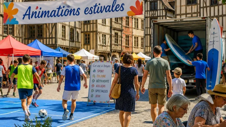 Troyes : animations estivales du 10 au 14 août, une semaine pour tous les âges