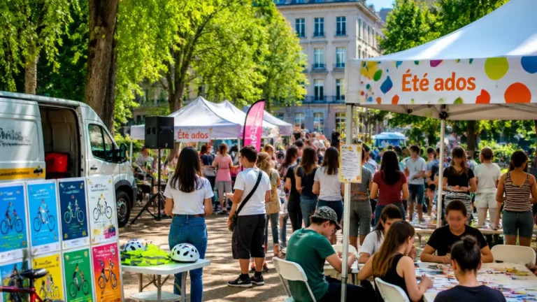 Troyes : « Été ados » investit les quartiers et mobilise 36 jeunes en chantiers rémunérés