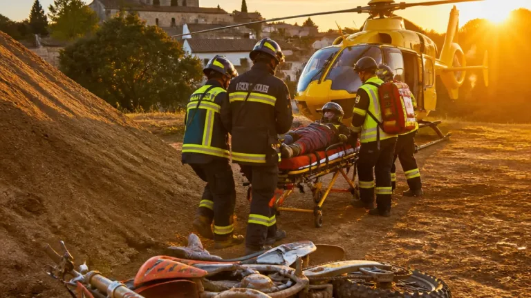 Un adolescent grièvement blessé après une chute en motocross à Saint‑Thibéry