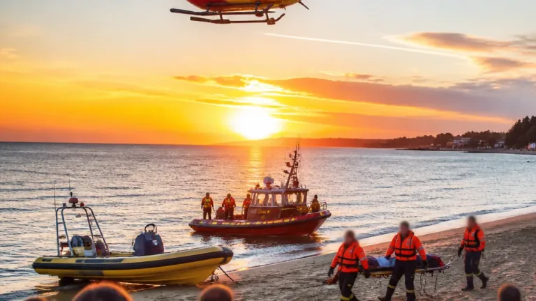 Un baigneur retrouvé en arrêt cardiorespiratoire puis déclaré mort au large de Saint‑Georges‑d’Oléron