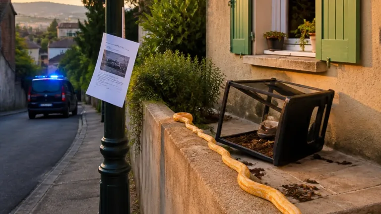 Un boa constrictor albinos en fuite à Saint‑André‑de‑Sangonis : la mairie appelle à la vigilance