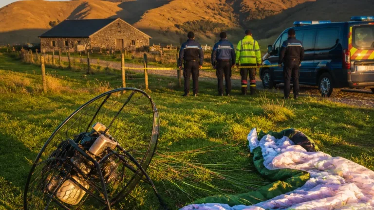 Un homme de 62 ans meurt après un crash de paramoteur à Thiézac