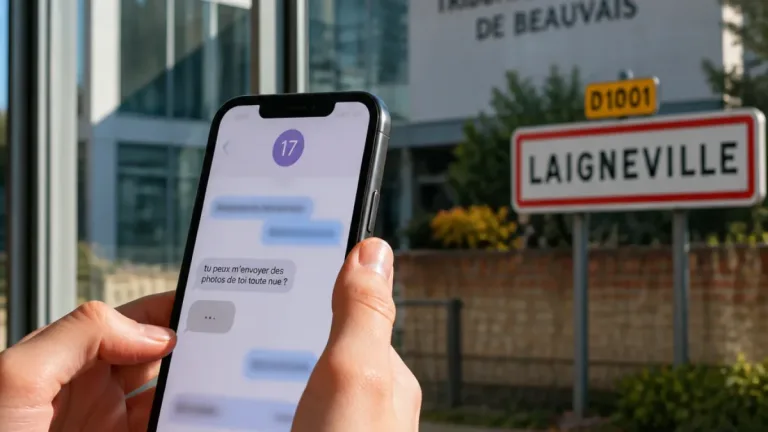 Un homme de l’Oise condamné à trois ans de prison après avoir sollicité une mineure en ligne