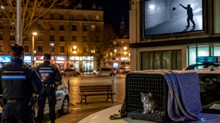 Un homme interpellé à Villeneuve‑Saint‑Georges après avoir jeté un chaton en l’air