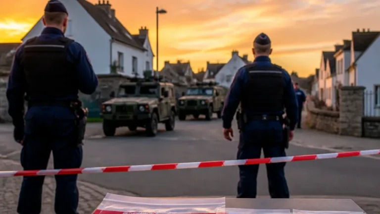 Un homme recherché après une agression présumée à Riantec : un revolver et des cartouches saisis