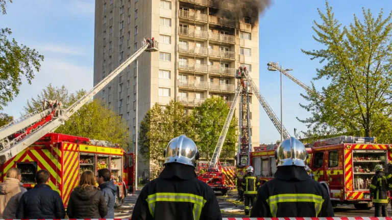 Un incendie à Sevran fait une victime et blesse deux pompiers, l'enquête ouverte