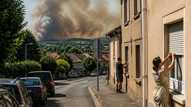 Un incendie « historique » en Belgique : des fumées ressenties jusque dans le nord de la Moselle