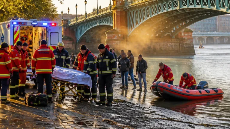 Un jeune homme repêché dans la Garonne à Toulouse : mobilisation importante des secours