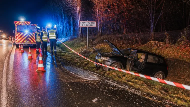 Un jeune homme tué et deux blessés graves dans un accident nocturne près de Saint-Junien