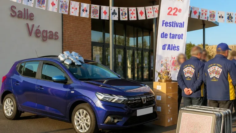 Un joueur du Loiret remporte une Dacia Sandero au 22e Festival de tarot d’Alès
