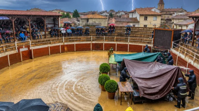 Un orage met prématurément fin à la course landaise des fêtes de Maubourguet