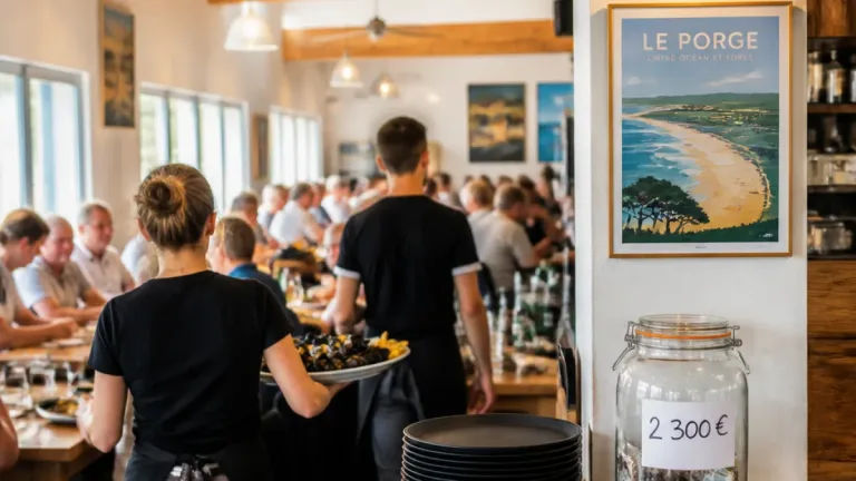 Un repas solidaire à Vannes : 2 300 € récoltés pour Le Porge, commune sinistrée