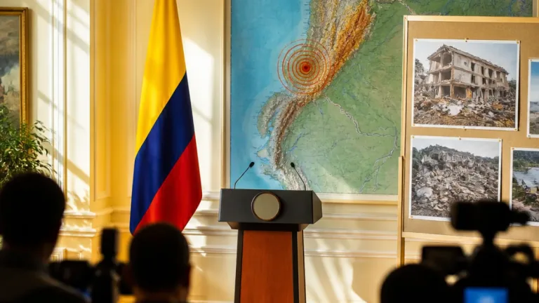 Un séisme de magnitude 7,4 frappe l'ouest de la Colombie : bilan provisoire de 111 morts