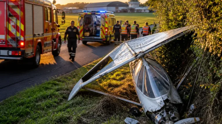 Un ULM s'écrase à l'aérodrome de Dinan-Trélivan : le pilote légèrement blessé, le BEA saisi