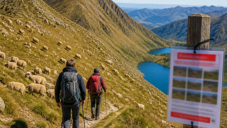 Une centaine de brebis recherchées sur le versant ouest du Montaigu dans les Hautes‑Pyrénées