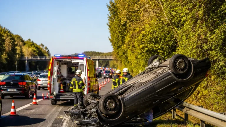 Une femme de 77 ans transportée en urgence absolue après un accident sur l’A16 à L’Isle-Adam