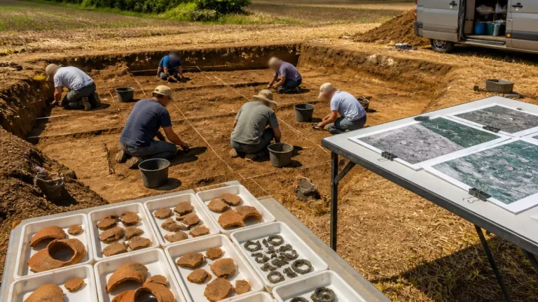 Une possible ville des Lingons mise au jour près de Champigny‑lès‑Langres