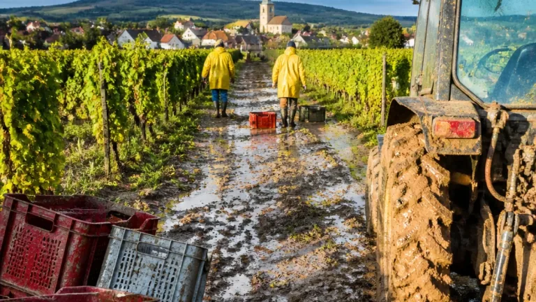 Vendanges de crémant dans le Colmarien : la pluie du 17 août apporte un répit, mais « les dés sont jetés »