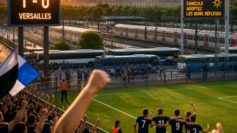 Versailles : le FC Versailles s'impose et donne le ton pour la saison