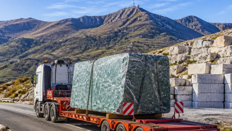 Versailles : le marbre vert de Campan reprend la route pour restaurer le Bain des Nymphes