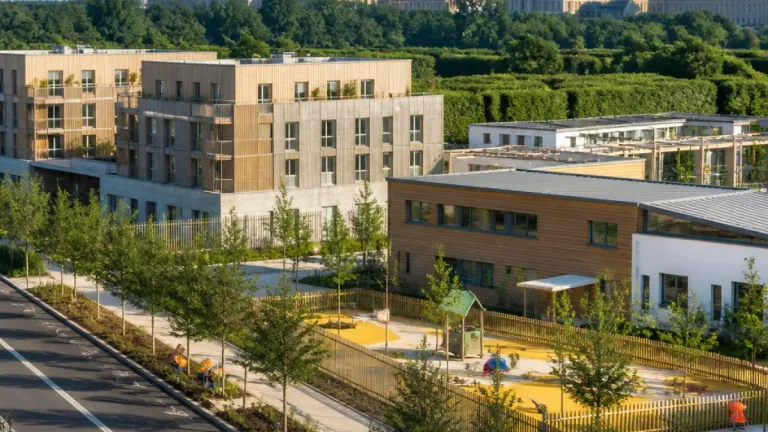 Versailles : le nouvel éco‑quartier Gally prend racine au pied du parc du château