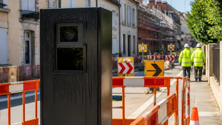 Vesoul : à Frotey-lès-Vesoul, un radar de chantier masqué reste pourtant efficace contre la vitesse