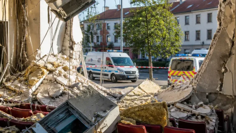 Vesoul : un distributeur explosé éventre la salle d’un cinéma, enquête en cours