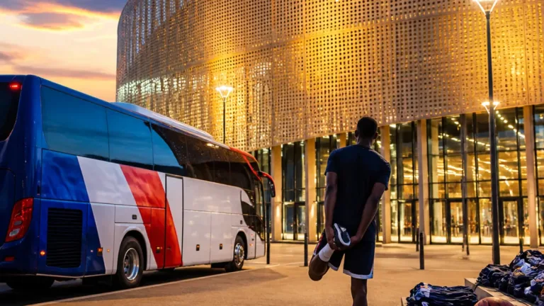 Victor Wembanyama et l'équipe de France de basket en stage à Orléans avant les qualifications 2027