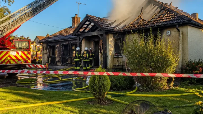 Villeparisis : un ventilateur en marche provoque un incendie qui ravage une partie d’un pavillon