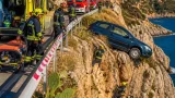 Χαλκίδα: Νεαρός οδηγός έπεσε σε χαράδρα 15 μ. στην περιοχή Ματσέζα — σοβαρή διάσωση