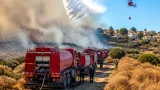 Φωτιά σε χαμηλή βλάστηση στο Στρυμωνικό — ισχυρές δυνάμεις στο σημείο στις Σέρρες