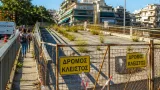 Καλαμαριά: Περισσότερο από έναν χρόνο κλειστή η γέφυρα στην προέκταση της Κνωσού